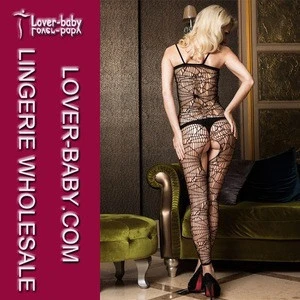Your Very Special Gift Tonight Ladies Transparent Bodystocking Model Open Crotch Body Stocking
