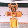 ZhongPu 1ton hook suspension type single chain fall electric chain hoist with one year guarantee