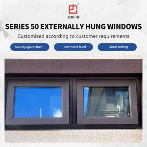 Jingcheng 50 Series Exterior Hung Windows, Exterior Hung Windows, Customized Products
