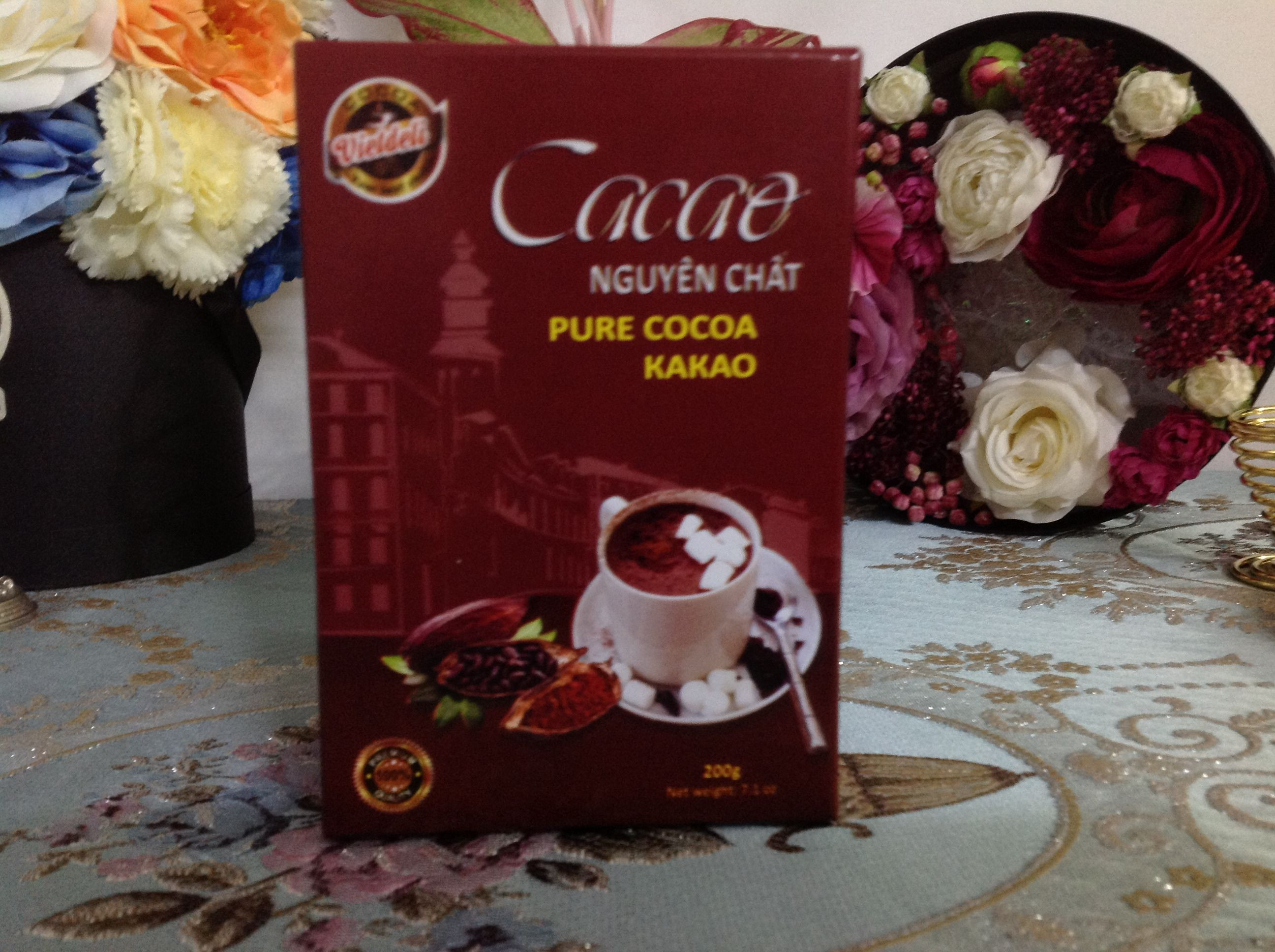 Buy Pure Cocoa Powder - Box 200g - Vietdeli from VIET DELI COFFEE CO ...