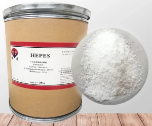 HEPES (4-hydroxyethyl piperazine ethanesulfonic acid) buffer commonly used buffer systems