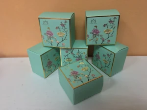White Card Paper Exquisite Packaging Packaging Carton Custom Cosmetics Paper Packaging Box