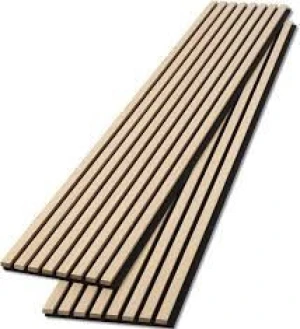 Flexible Acoustic Slat Wood Wall Panels