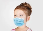 Disposable Children Kids 3 Layer Face Mask With Earloop