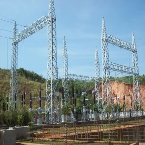 Outdoor Switchyard Switching Point Switching Station Substation for hydro power plant power electricity generation power distribution