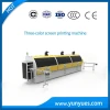 Automatic intelligent three-color screen printing machine for plastic, glass bottle, bottle cap