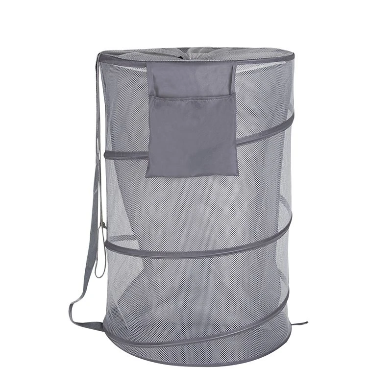 Extra Large Mesh Popup Hamper With Shoulder Belt from Polecasa