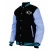 Import Fashion design Fleece Men Varsity Jacket Custom wool body leather sleeves jacket Letterman Baseball High School Jacket from Pakistan