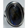 Labradorite Lady's Ring | Customized Ring Manufacturing | 925 Silver Jewelry Manufacturing