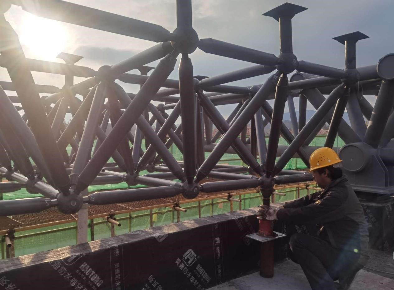 Buy Steel Component Grid Structure. from Hebei Biaohan Construction ...