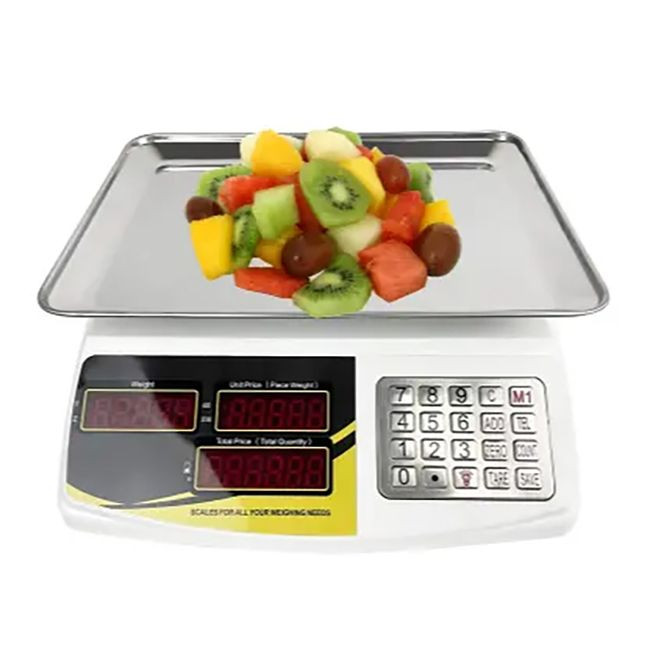Buy Digital Kilogram Price Computing Scale 30kg Capacity 1g Accuracy ...