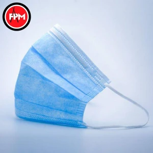 FPM high quality dust-proof waterproof disposable face masks 3ply