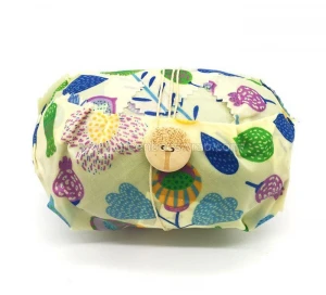 Beeswax wrap large size with button&tie﻿