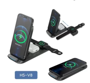 3-in-1 Wireless Charger (Magnetic Folding)