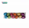 12pcs Six-color Colorful Sequin Easter Eggs