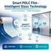 Modern Opaque Electric PDLC Smart Film Roll Self-Adhesive Switchable Frosted Glass Door