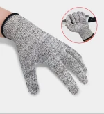 Cut Resistant Gloves ANSI A5, Food Grade HPPE, Uncoated, Mandoline Oyster Shucking, Kitchen Safety Gloves, ODM