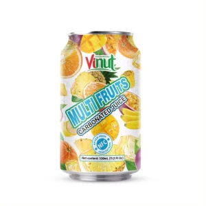 330ml Multi Fruit Juice With Sparkling VINUT Hot Selling Free Sample, Private Label, Wholesale Suppliers (OEM, ODM)