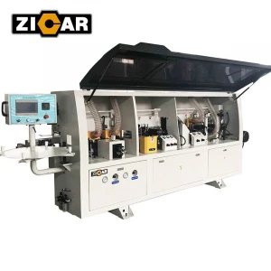 ZICAR 6 Function Automatic Edge Banding Machine Edge Bander MF50GM with Pre-milling Function for Sale