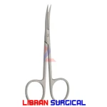 Iris Surgical Scissors – Stainless Steel Straight & Curved Precision Operating Scissors (11.5 cm)