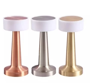 Battery Bar Table Lamps Touch Sensor LED Desktop Night Light Metal Craft Decorative Lamp For Bedroom Coffee Restaurant