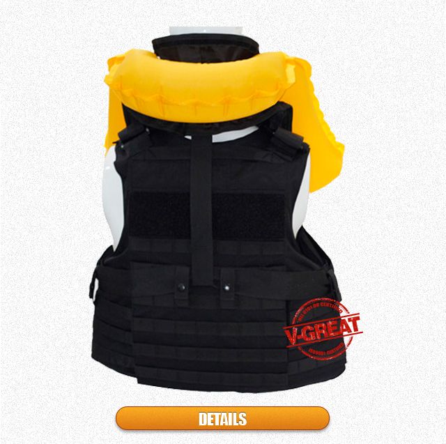 Buy Automatic Flotation Vest Combat Body Armor Nij Iiia Aramid ...
