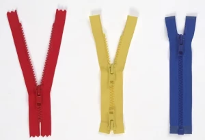 Open End Plastic Resin Zipper