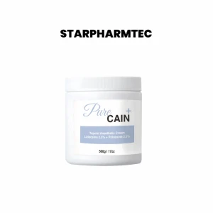 PURECAIN PLUS Numbing Cream 500g | Lidocaine 2.5% and Prilocaine 2.5% Topical Anesthetic Cream from Korea