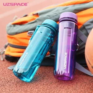 UZSPACE Premium Sports Water Bottle With Eco Friendly & BPA Free Tritan For Gym, Outdoors, Cycling