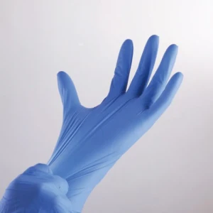 Disposable Nitrile Gloves, latex /powder free, CE FDA certificate.510K