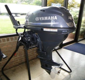 Slightly Used Yamaha 25 HP 4-Stroke Outboard Motor Engine