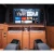 Import VIP Cabin Partition Wall with Bar Counter & Foldable Secretary Seat from China