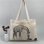 Wholesale Small MOQ eco-friendly reusable custom logo print shopping tote bag