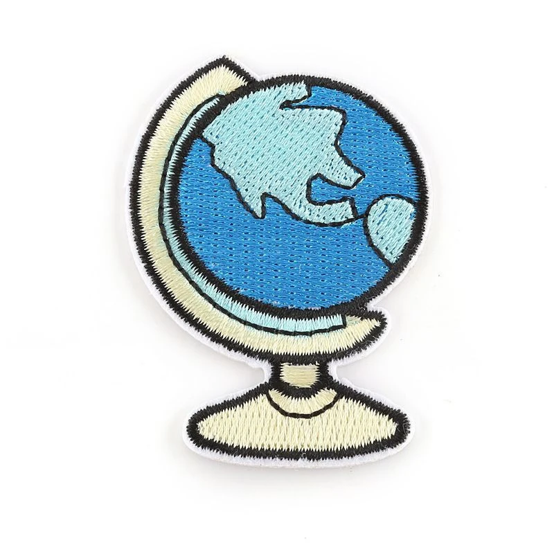 Cartoon Earth Shape Dinosaur Animal Sewing Patches Garment Accessories High Quality Patch