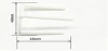Disposable Mini Plastic Fork for Desserts, Fruits & Tasting Samples