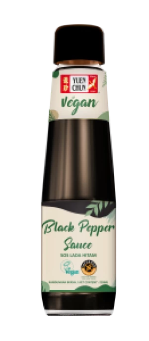 VEGAN – Black Pepper Sauce (12 bottles x 210ml)