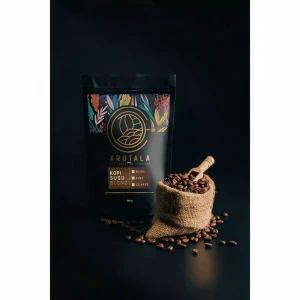 3 pack ARUTALA Blend Coffee for the present of 200 gram milk coffee