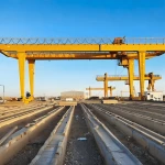 High Lifting Height Rail Mounted Container Gantry Crane Precision Control 20t Yard Gantry Crane Portal Crane