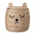 Import Natural Fox mouse and cat Water Hyacinth Round Bin Basket Eco-friendly Animal Basket Laundry Storage from Vietnam