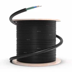 Indoor 2 Core Fibre Optic Network Ftth Drop Cable G657a Fiber