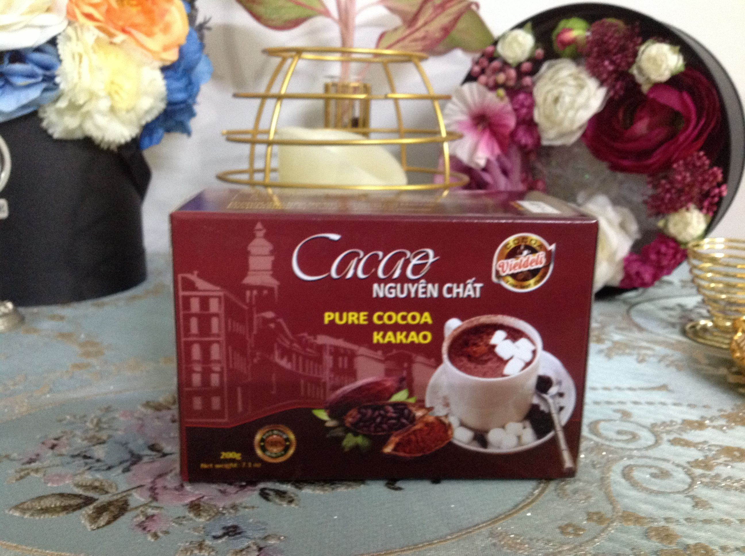 Buy Pure Cocoa Powder - Box 200g - Vietdeli from VIET DELI COFFEE CO ...