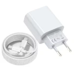 Carregadores PD 20W Usb C Charger Cable Set Fast Charging USB-C Adapter for iPhone 15 14 13 12 11 Fast Charger