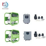 1HP DC Solar Pump Self Priming Booster Brushless Motor Solar Surface Self Suction Solar Water Pump for Agriculture