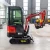 Import hydraulic crawler minibagger 1 ton gasoline mini excavator small digger 1000kg with CE from China