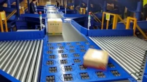 Logistics intelligent automatic sorting and conveying system