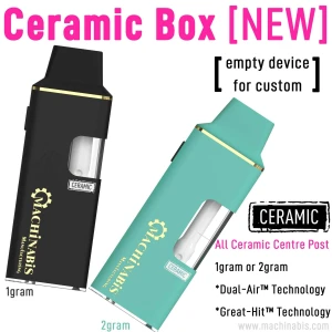 New Ceramic Box Disposable(dual-airflow anti-clogging tec)
