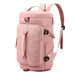 Multi‑Purpose Travel Backpack, Gym Duffle Bag with Dry‑Wet Separation & Independent Shoe Compartment
