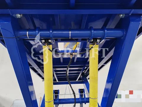 3000kg fixed scissors lifting platform small electric 4 ton electric double car scissor lift