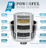 10 / 12 / 15 Stage Universal Replaceable head shower Water Filter