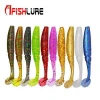 10 Colors 15 Pcs/Lot 50mm 1g Soft Bait Small T Tail Fish Artificial Fishing Lures